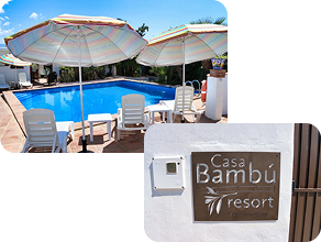 Resort terrace